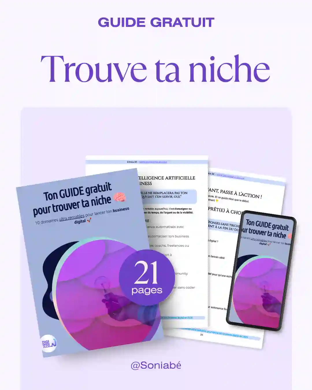 Ebook gratuit Trouve ta niche DigiWebPulse