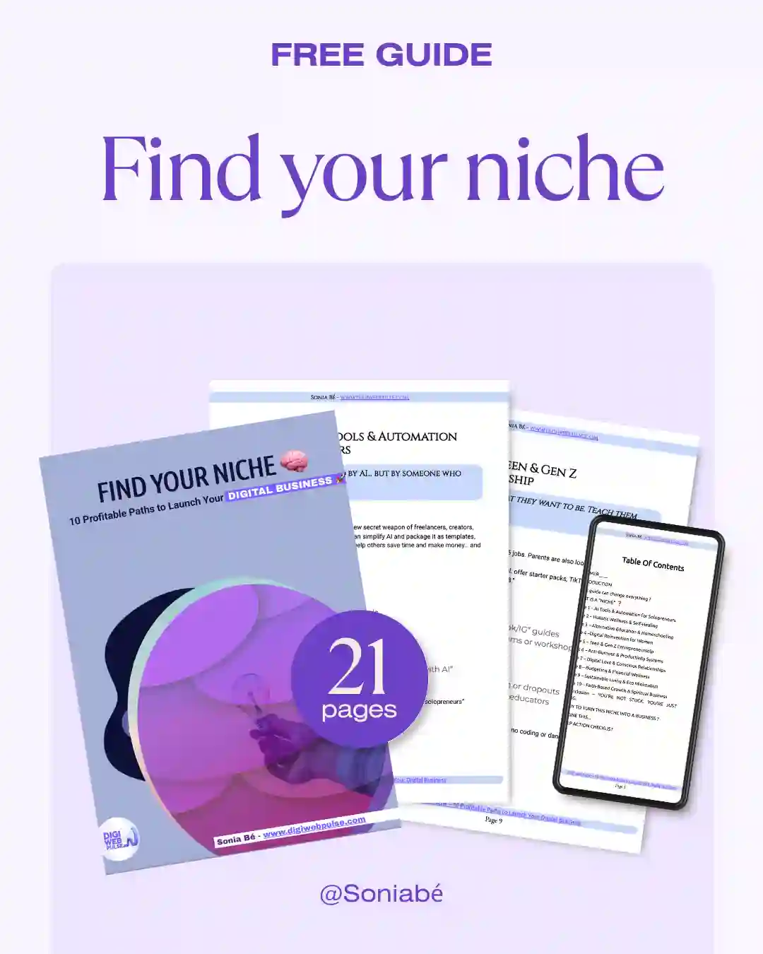 Free Guide — Find Your Profitable Niche by DigiWebPulse