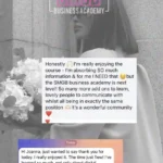 Testimonials of the SMGB Business academy 2025 |Opinion of the SMGB Business academy | Avis de la SMGB Business academy 2025