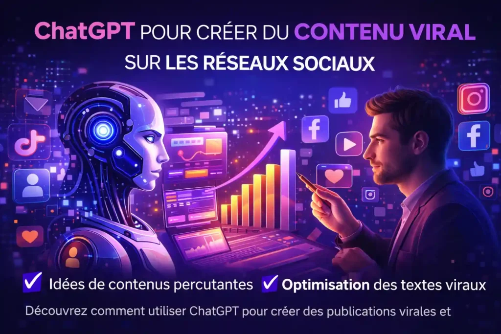 ChatGPT pour creer du contenu viral sur les reseaux sociaux